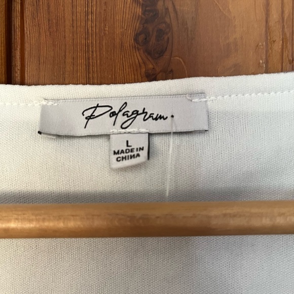 Polagram NWOT gingham buttton front dress size large - Picture 2 of 5